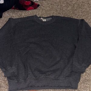 Altar'd State Dark Gray Crewneck Sweater
